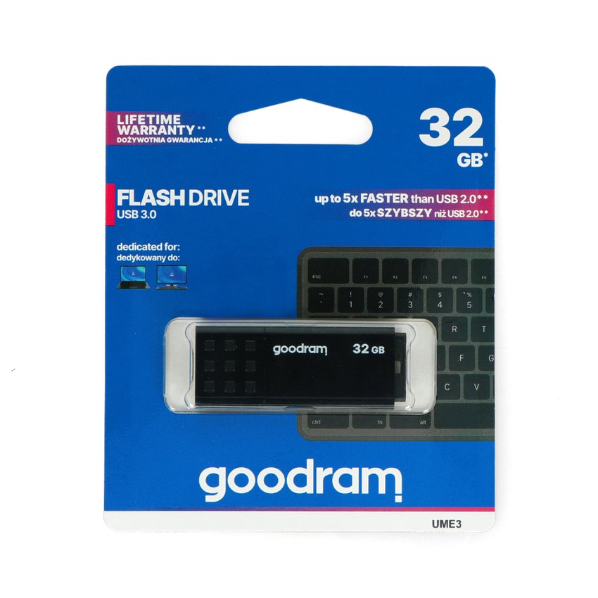 Pamięć Flash USB 32GB 3.0 Czarny /Goodram