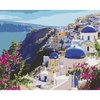 Malowanie po numerach BRUSHME 40x50 cm krajobraz Santorini 1 szt., w pudełku