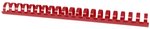Grzbiety do bindowania OFFICE PRODUCTS A4 25mm (240 kartek), 50 szt., czerwony