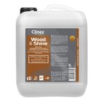 Emulsja do podłóg CLINEX Wood&Shine połysk pielęgnacja 5L