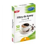 Filtry Do Kawy A'50 Brązowe Nr 4 /Stella