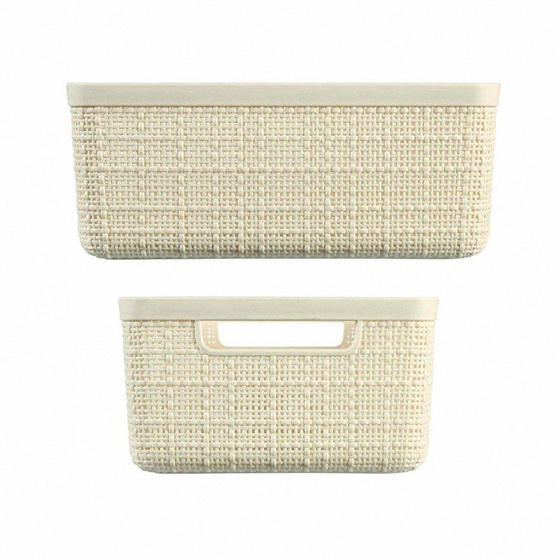 Koszyk Jute S Kremowy  / Curver 245370