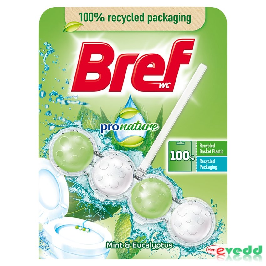 Bref WC Power Aktiv Koszyk 4Kulki Mint&Eucalyptus