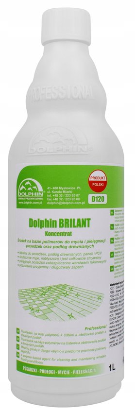 Dolphin Koncentrat Do Mycia i Pielęgnacji Posadzek Antypoślizgowy Brillant D120 1L