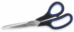 Nożyczki Biurowe 21cm Gumowane Niebiesko-Czarne /Taurus