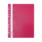 Skoroszyt A4 PVC z Europ. A'10 Różowy /Biurfol