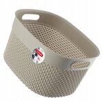 Koszyk Curver Filo S beżowy o pojemności 6L