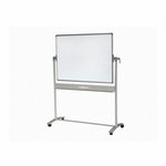 Tablica Obrotowo-Jezdna  Dwustronnie Suchościeralna Magnetyczna Biała Standard 150x100xh185 cm /Memobe