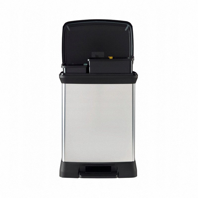 Kosz pedałowy Curver Deco Bin IML 10L 18L metalizowany