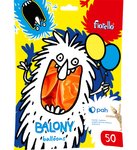 Balony Metalik 12 A'50 Pomarańczowy /Fiorello