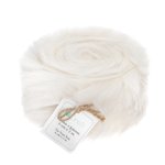 Futro Pluszowe Na Rolce 6cm x 2m Kremowe / DpCraft
