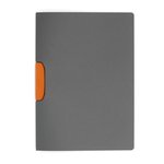 Skoroszyt z Klipsem Duraswing Color Grafitowy z Pomarańczowym Zaciskiem /Durable 230409