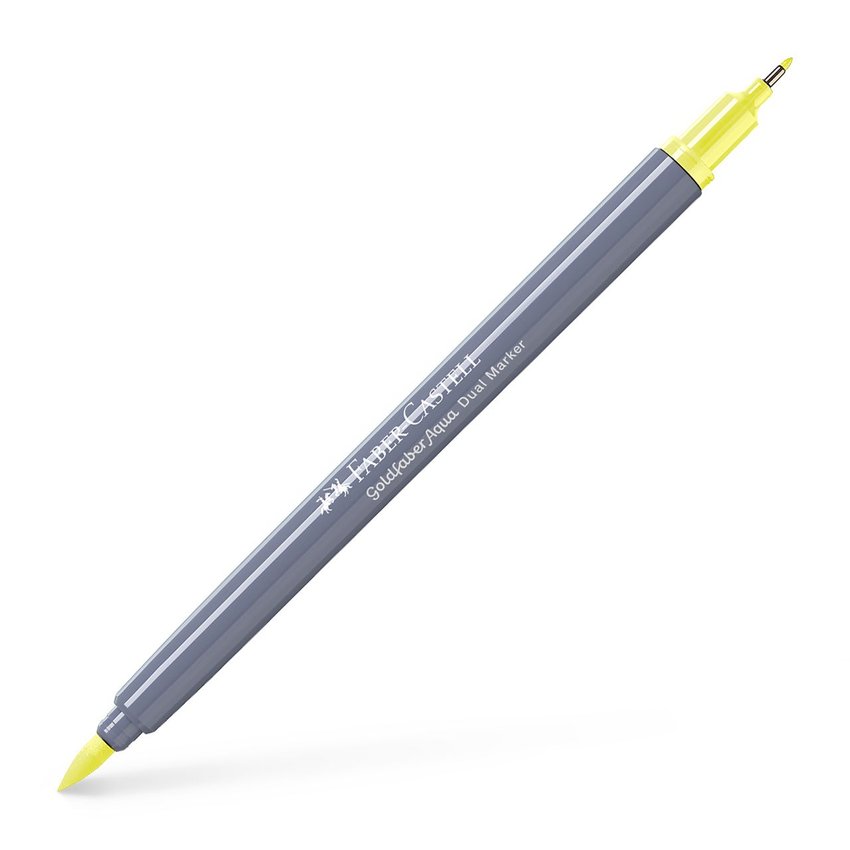Pisak Akwarelowy Goldfaber Aqua Dwustronny Kol. 104 Faber-Castell