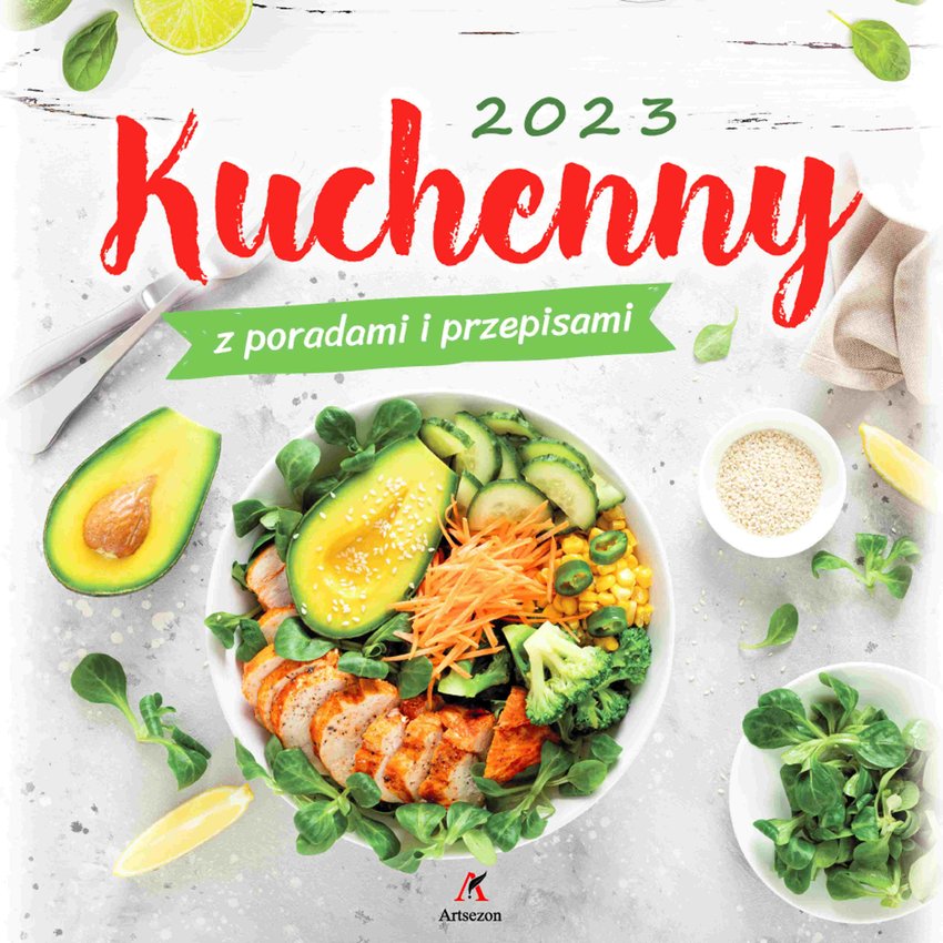 Kalendarz Wielop. Kuchenny Z Poradami 33x33 2023  /Artsezon