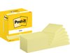 Bloczek samoprzylepny POST-IT 76x127mm 12x100 kart., żółty
