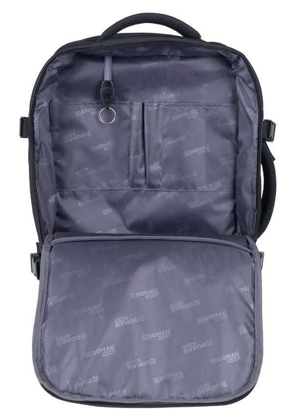 Plecak DONAU TRAVEL Prague 17" 32l USB + kabel czarny