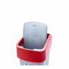 Kosz uchylny Flip 45L Curver 195024 srebrny czerwony