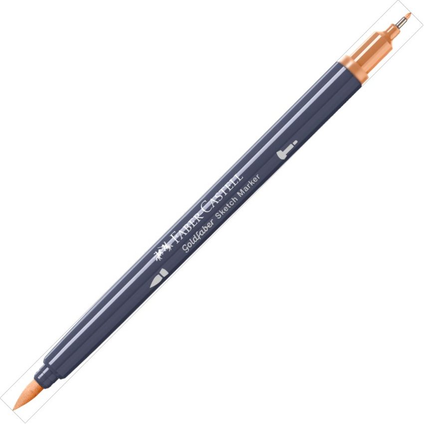 Pisak Goldfaber Sketch Dwustronny, Kolor 186 Faber-Castell