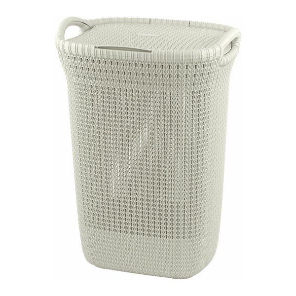 Kosz na pranie Knit 57L kremowy Curver model 228391