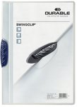 Skoroszyt Zaciskowy A4 PP Swingclip 30 Kartek Granatowy /Durable 226007