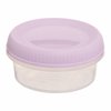 Zestaw trzech okrągłych pojemników na sos Smart To Go 3x80ml fioletowy Curver 232680