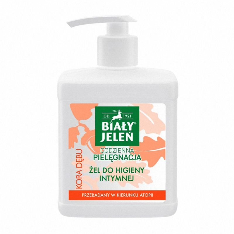 Żel do Higieny Intymnej 500ml Biały Jeleń Kora Dębu