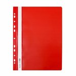 Skoroszyt A4 PVC z Europ. A'10 Czerwony /Biurfol