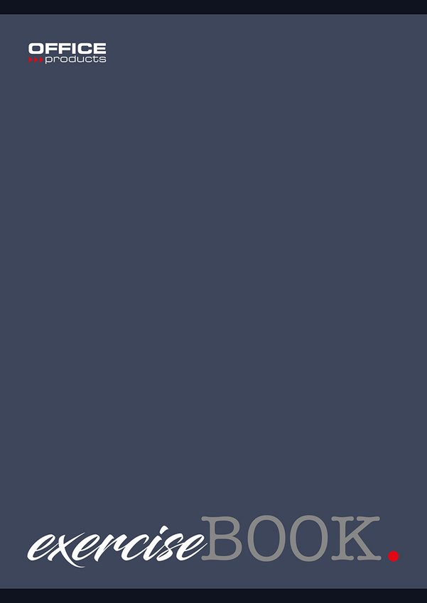 Zeszyt szkolny OFFICE PRODUCTS A5 w kratkę 96 kart., 60gsm mix kolorów