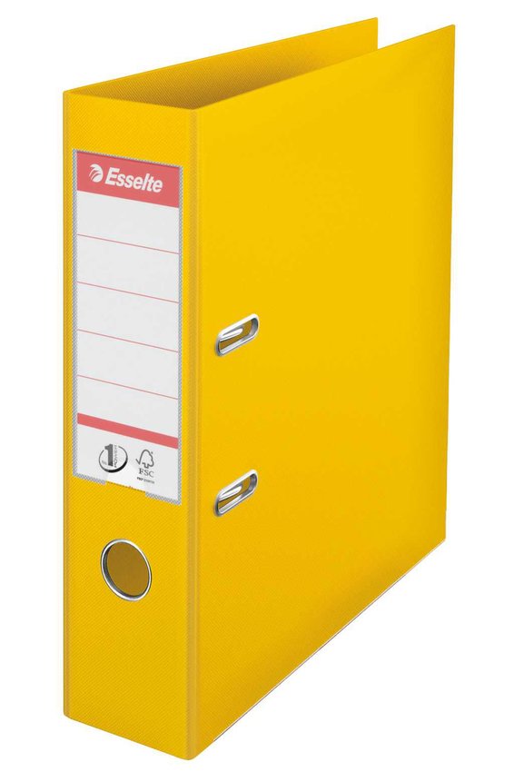 Segregator A4/75 No.1 Żółty /Esselte