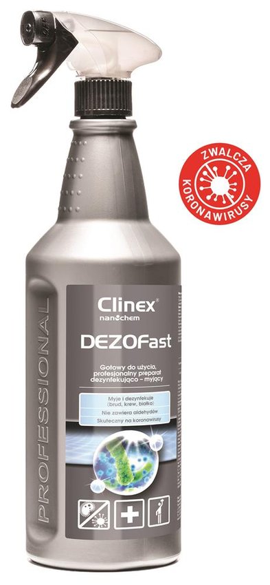Clinex Dezofast 77-014 środek myjąco dezynfekujący 1L