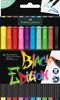 Pisaki Pędzelkowe Black Edition 10 Kol. Faber-Castell