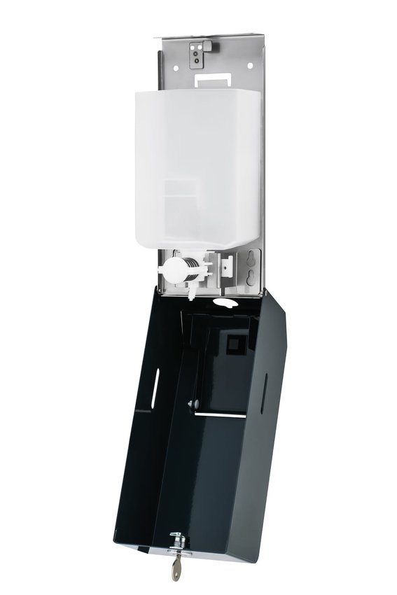 GRA75A grafitowy dozownik mydła w płynie 900ml