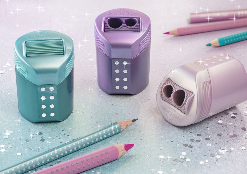 Temperówka Podwójna Rollon Sparkle Faber-Castell