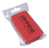 Gąbka magnetyczna OFFICE PRODUCTS do tablic suchościeralnych 110x57x20mm z zawieszką czerwona