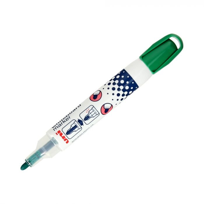 Marker do tablic suchościeralnych Uni Inkview zielony