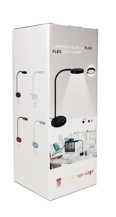 Lampka na biurko CEP CLED-0290 Flex czarny