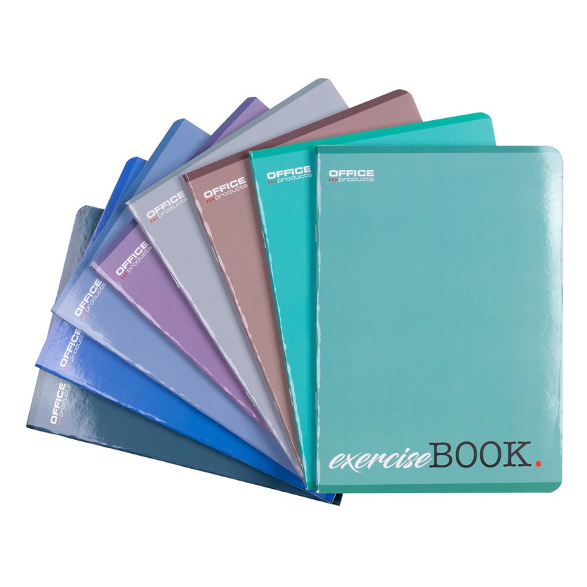 Zeszyt szkolny OFFICE PRODUCTS A5 w kratkę 60 kart., 60gsm mix kolorów