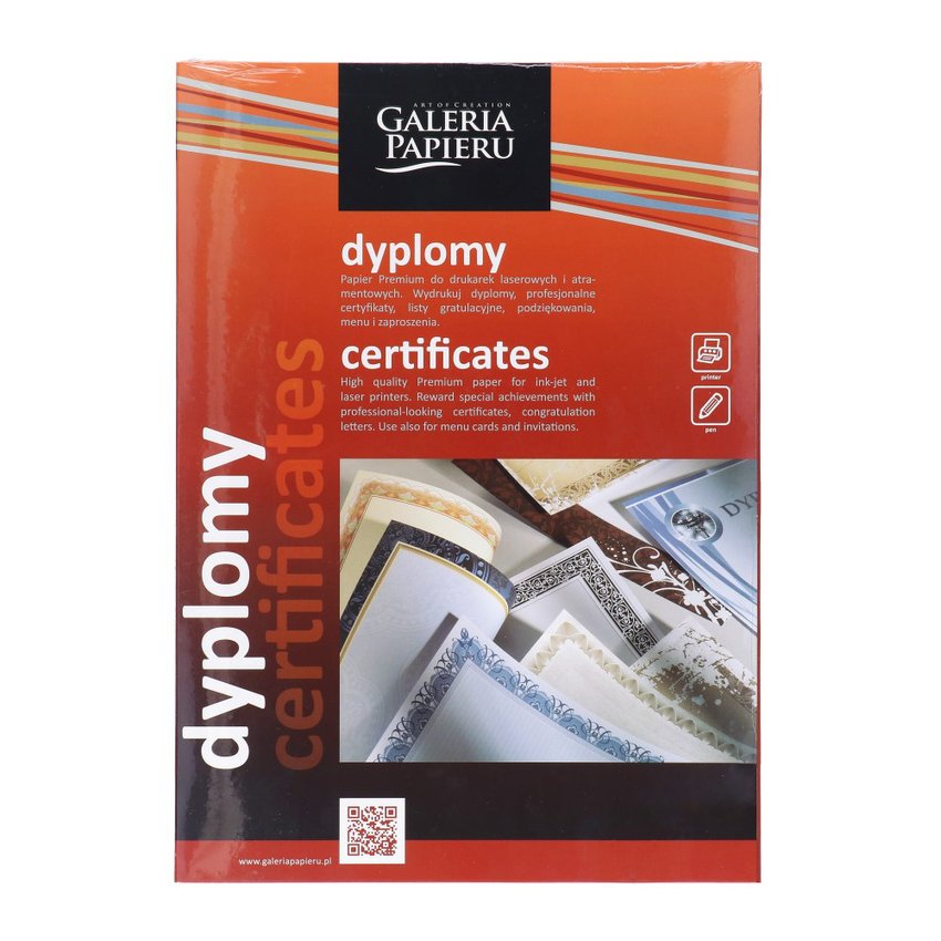Dyplom Galeria Papieru A4 170g Green A'25 /Argo 218917