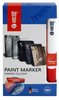 Marker Olejowy Mm301 Memobe, Końcówka Okrągła 2-4 Mm Czerwony