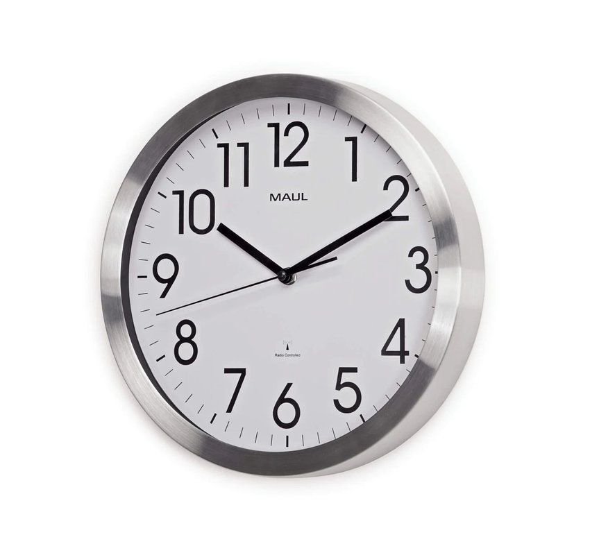 Zegar Ścienny Maulmove 30Rc Aluminiowy