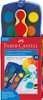 Farby Szkolne Connector 24 Kol. W Niebieskiej Kasetce Faber-Castell