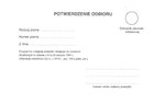 Zwrotne Potwierdzenie Odbioru 1-Taśma Ordynacja Podatkowa A'100szt.