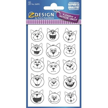 Naklejki Papierowe - Koty /Avery 56092