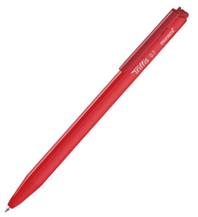Długopis TRIFFIS BALL POINT PEN 0.7 czerwony MonAmi (2010016506)