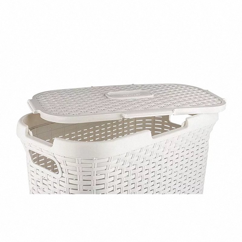 Kosz bieliźniany 40L Style kremowy Curver 193010