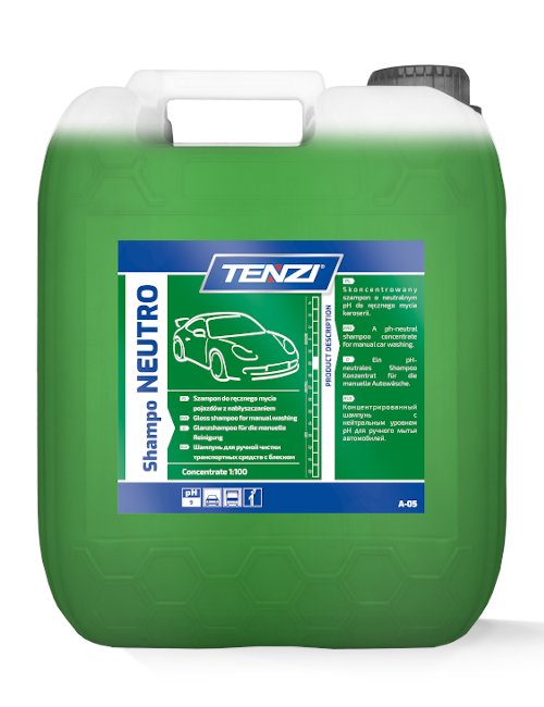 Tenzi Shampo Neutro szampon do ręcznego mycia aut 10L
