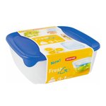Curver Fresh&Go zestaw pojemników 0,8L 1,7L 2,9L 0,25L niebieski