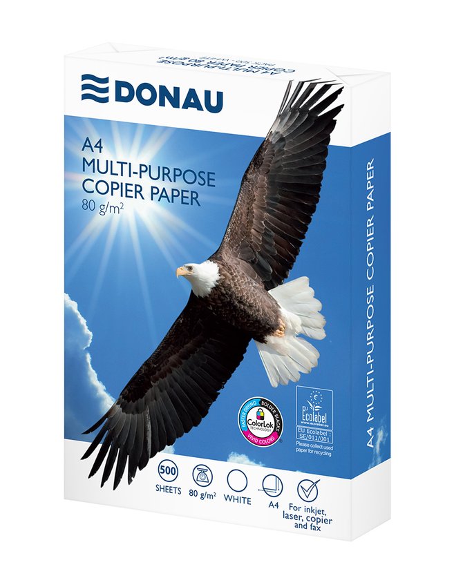 Papier ksero DONAU A4 klasa C 80gsm 500 ark.