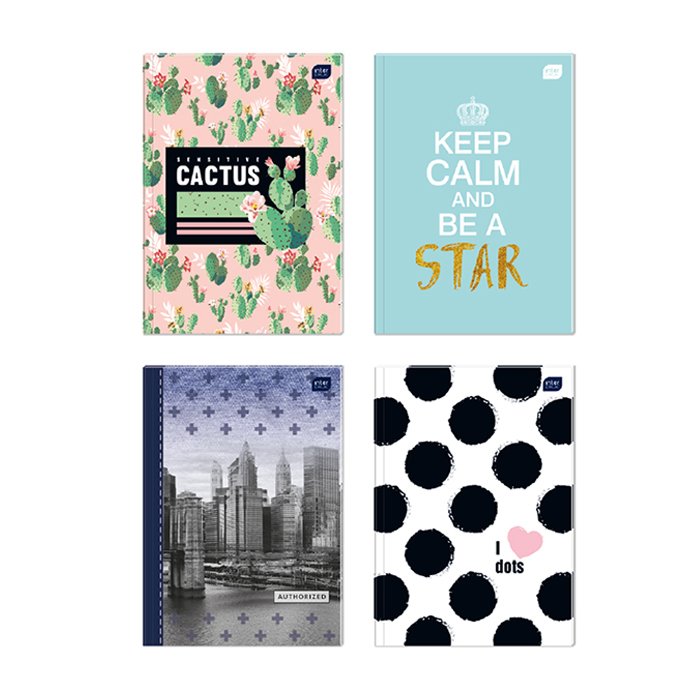 Zeszyt A4 64k Kratka Opr. Półtwarda /Interdruk