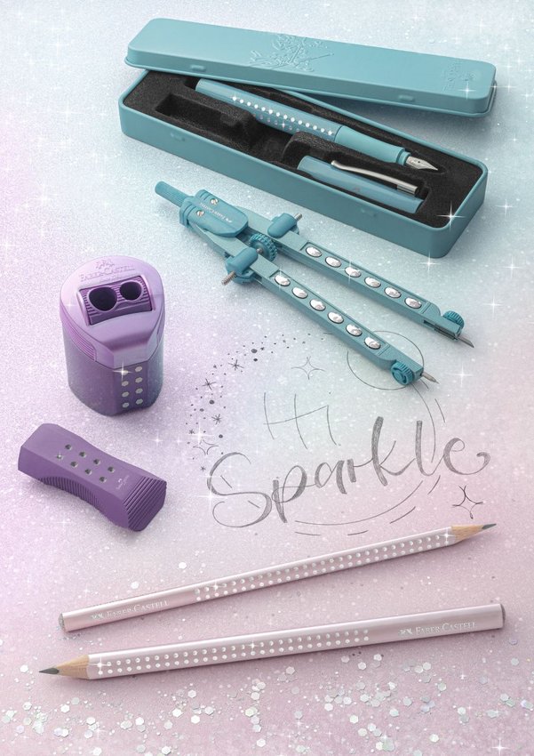 Ołówek Sparkle Metallic Rose Faber-Castell